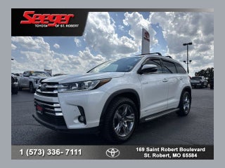 2019 Toyota Highlander Hybrid Limited Platinum
