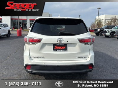 2015 Toyota HIGHLANDER Limited