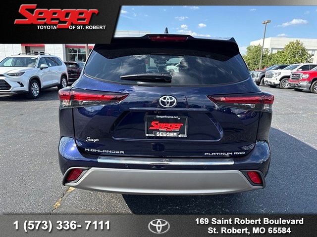 2026 Toyota Highlander Platinum