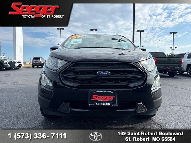 Used 2019 Ford Ecosport SES with VIN MAJ6S3JL8KC250706 for sale in Saint Robert, MO