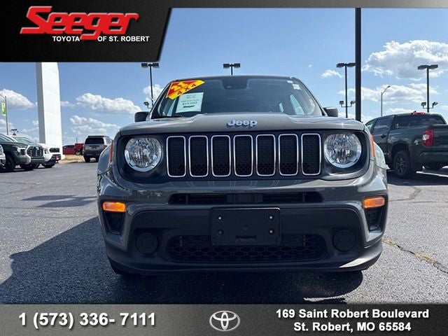 Used 2021 Jeep Renegade Sport with VIN ZACNJDAB7MPM42748 for sale in Saint Robert, MO