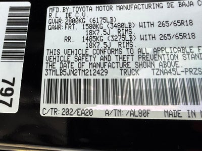 2026 Toyota Tacoma TRD Sport