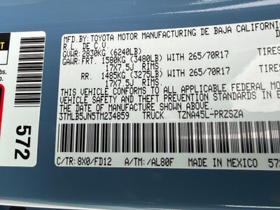 2026 Toyota Tacoma TRD Off-Road