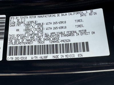 2026 Toyota Tacoma Limited