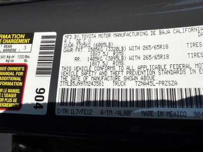 2026 Toyota Tacoma TRD Sport