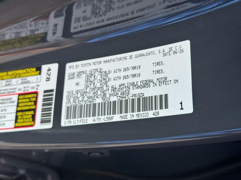 2026 Toyota Tacoma Hybrid TRD Off-Road i-FORCE MAX