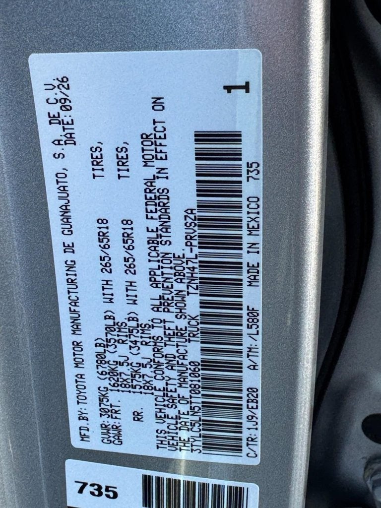 2026 Toyota Tacoma Hybrid Limited i-FORCE MAX