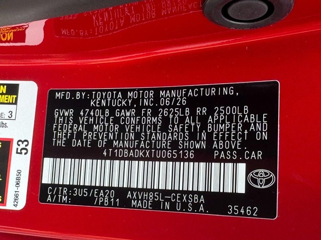 2026 Toyota Camry Nightshade