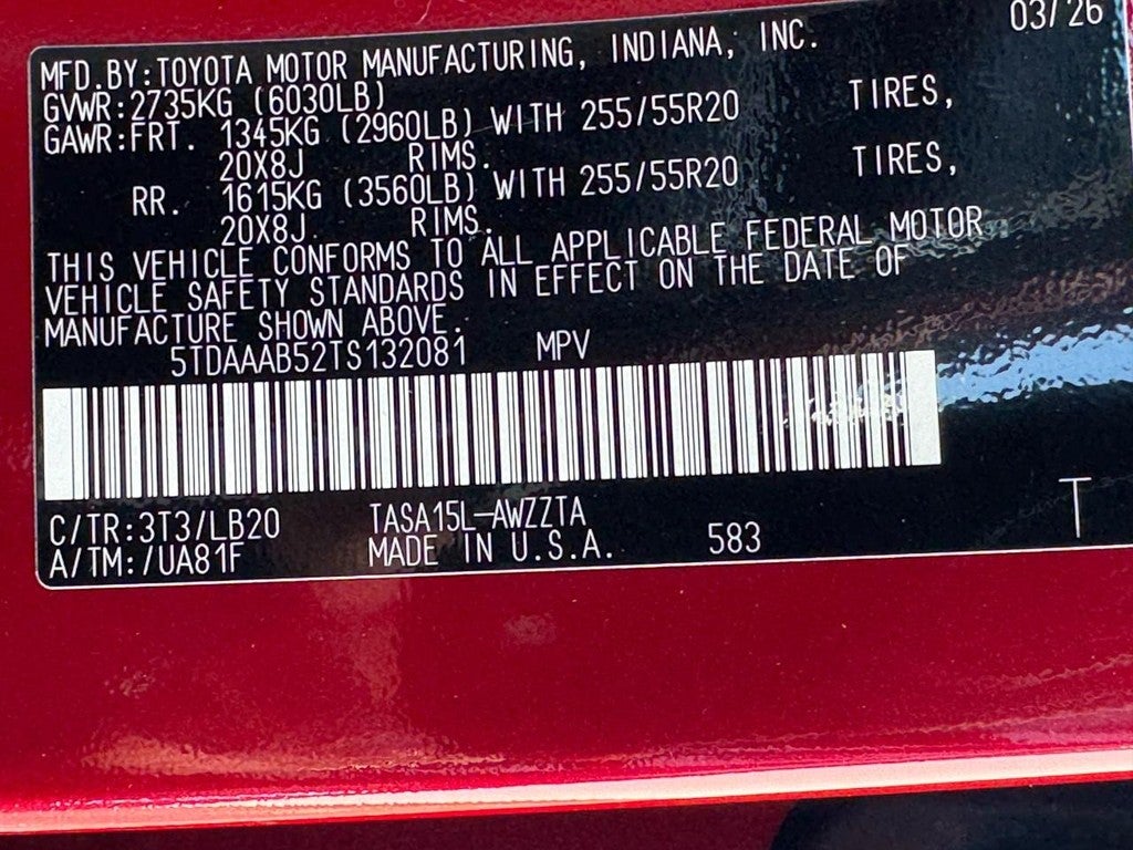 2026 Toyota Grand Highlander Platinum AWD (Natl)