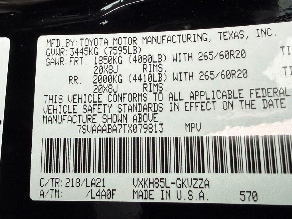 2026 Toyota Sequoia Platinum