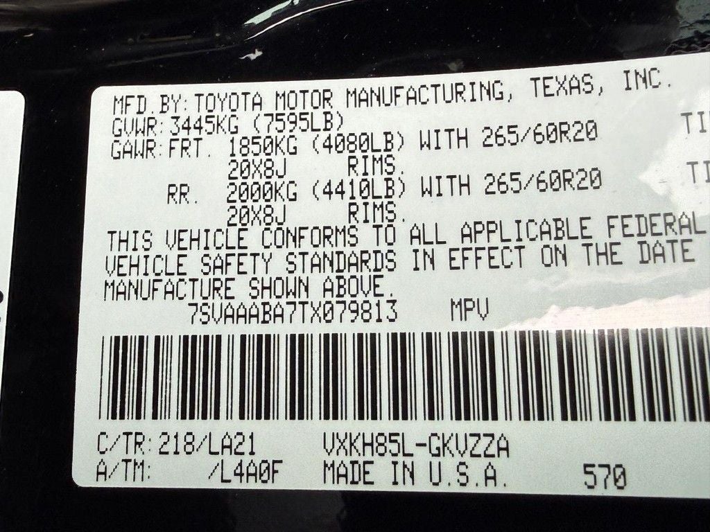 2026 Toyota Sequoia Platinum