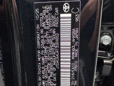 2026 Toyota Prius XLE