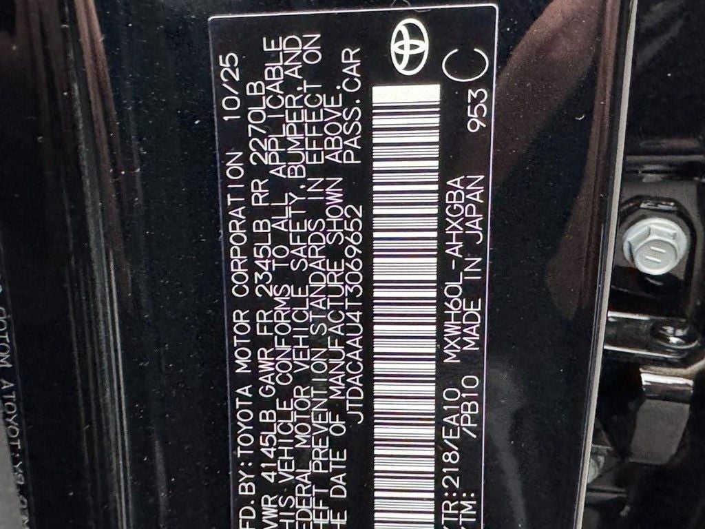 2026 Toyota Prius XLE