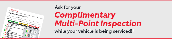 Complimentary Multi-Point Inspection